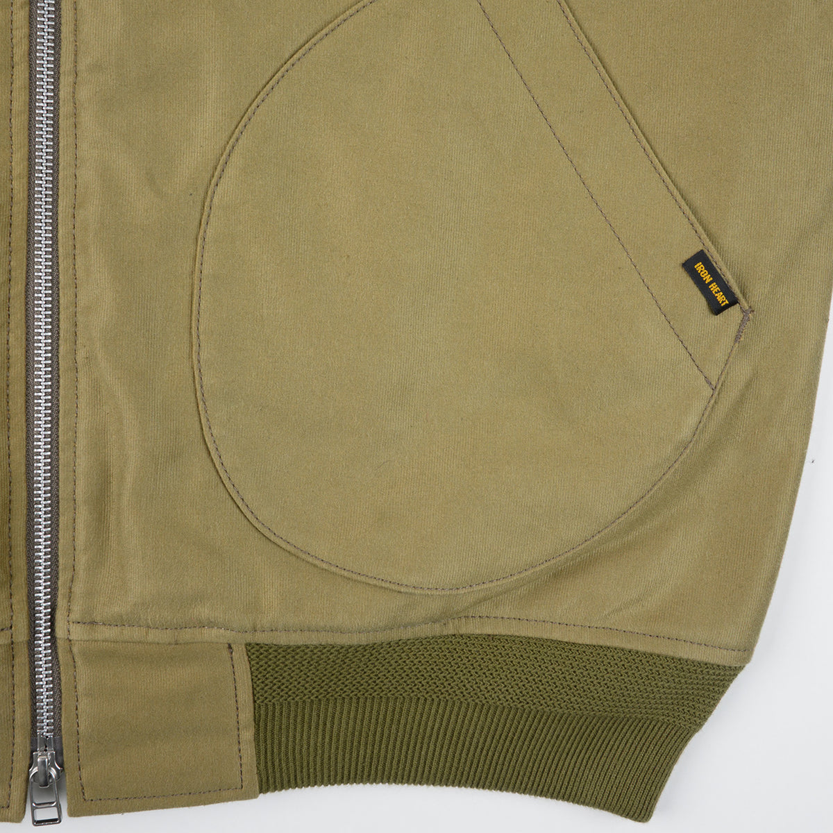 IHM-52-KHA - FW26 - 12oz Whipcord Tanker Jacket - Khaki