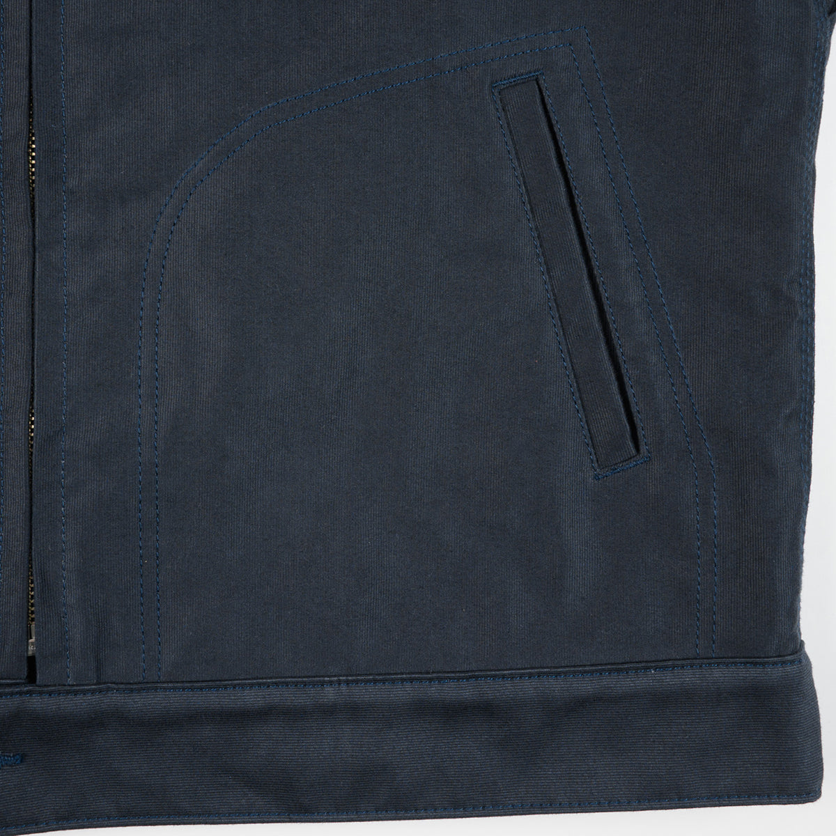 IHJ-169-NAV - FW26 - 12oz Whipcord Work Jacket - Navy