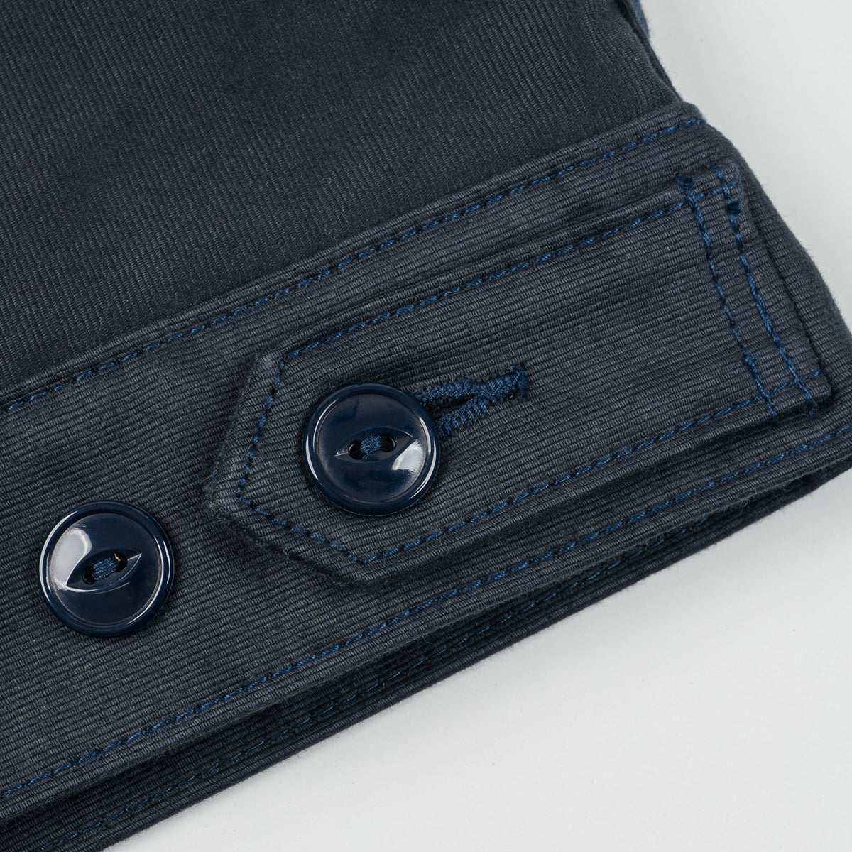 IHJ-169-NAV - FW26 - 12oz Whipcord Work Jacket - Navy