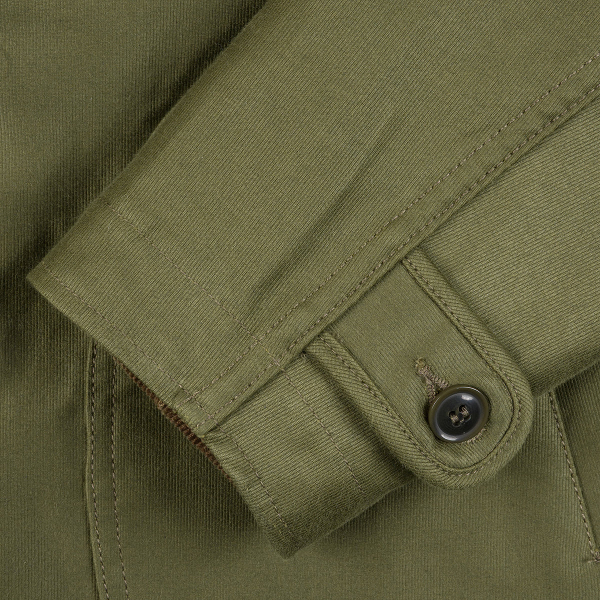 IHM-53-ODG - FW26 - 12oz Whipcord Lightweight N1 Deck Jacket - Olive Drab Green
