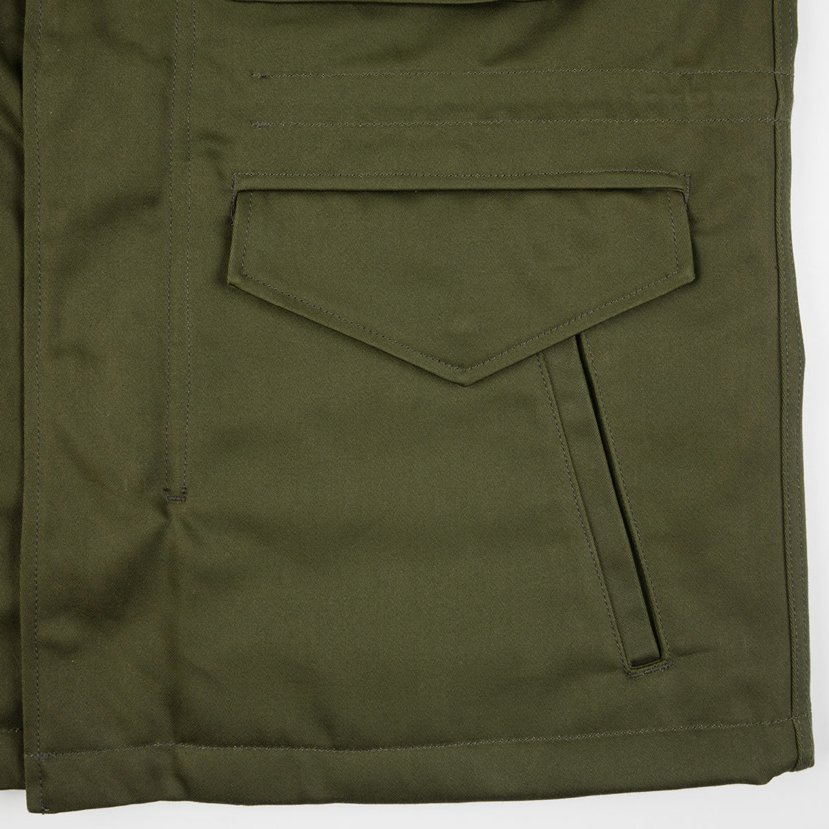 IHM-54-ODG - FW26 - 10oz Back Sateen M-65 Field Jacket - Olive Drab Green