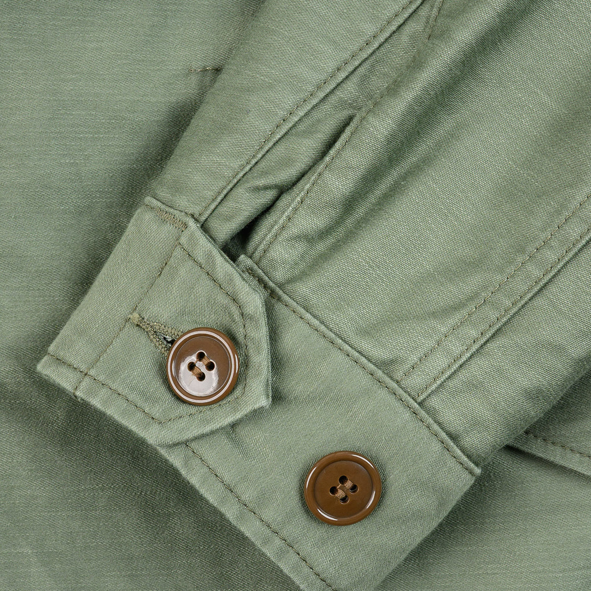 IHM-51-OLV - FW26 - 9.5oz Back Sateen Type M-43 Field Jacket - Olive