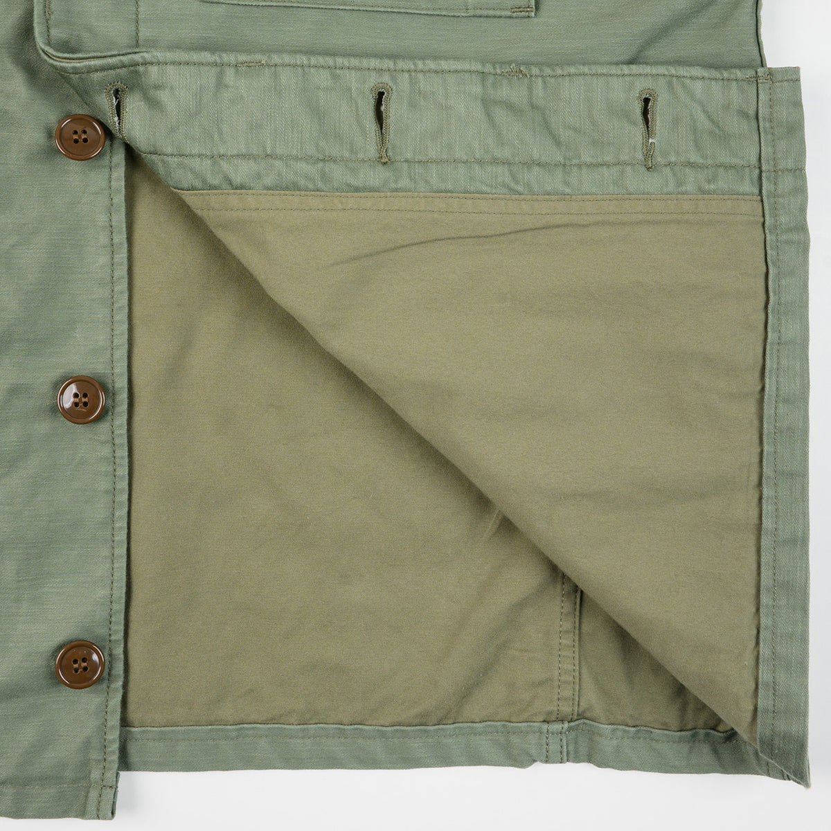 IHM-51-OLV - FW26 - 9.5oz Back Sateen Type M-43 Field Jacket - Olive
