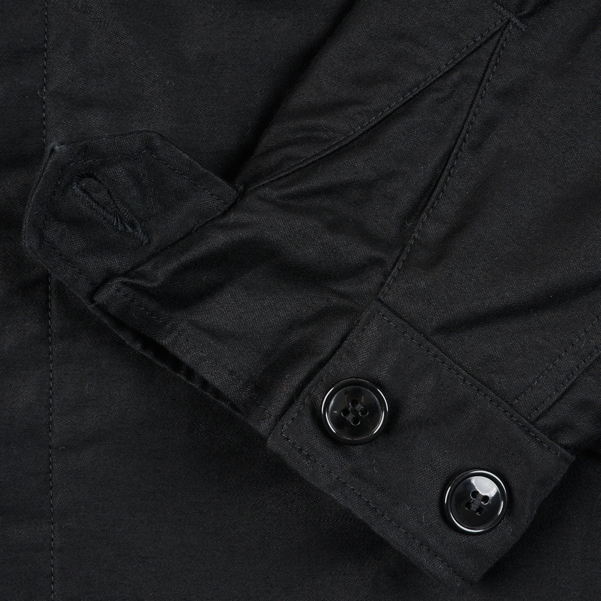 IHM-51-BLK - FW26 - 9.5oz Back Sateen Type M-43 Field Jacket - Black