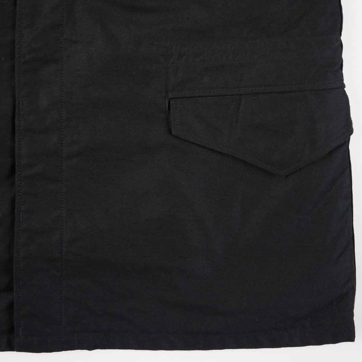 IHM-51-BLK - FW26 - 9.5oz Back Sateen Type M-43 Field Jacket - Black