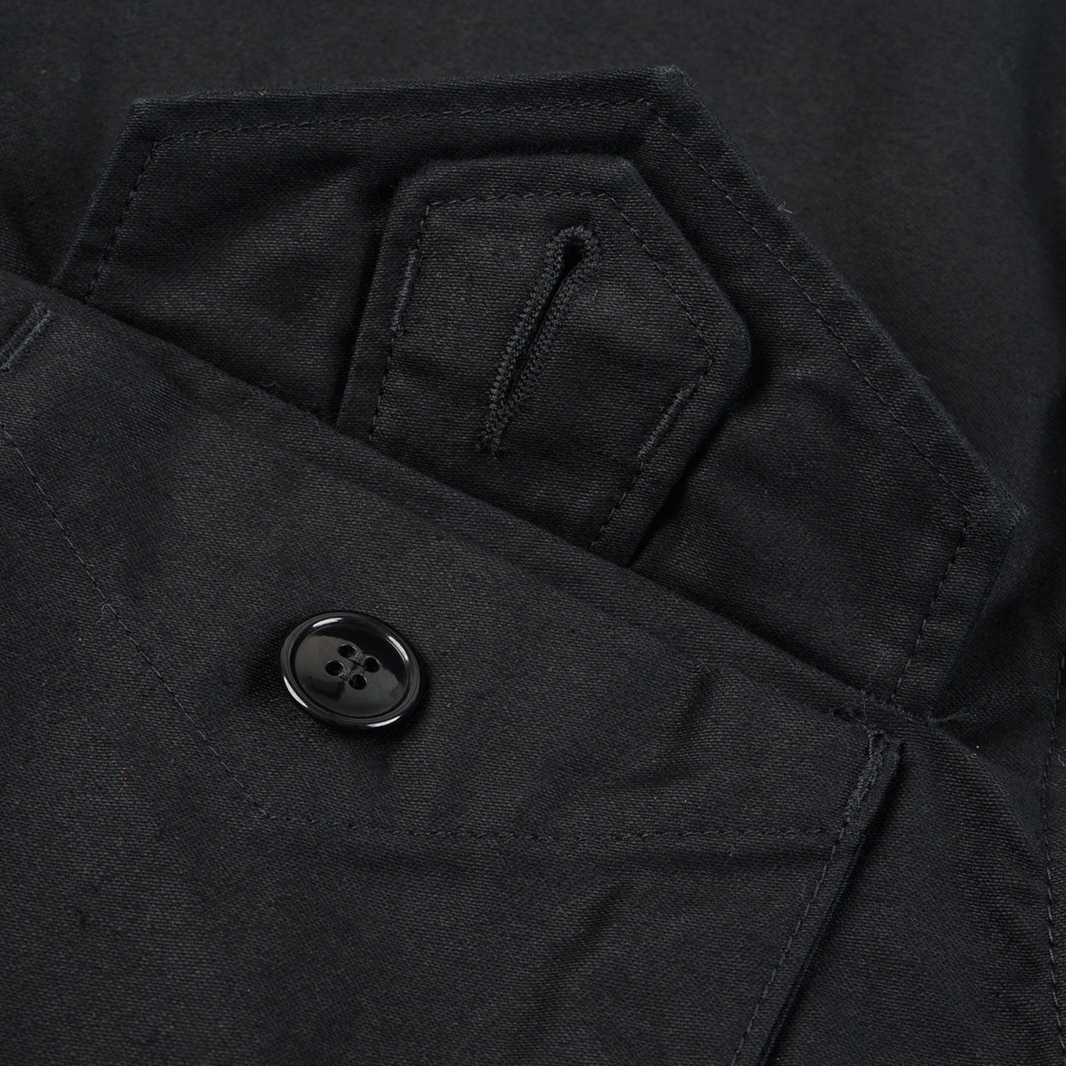 IHM-51-BLK - FW26 - 9.5oz Back Sateen Type M-43 Field Jacket - Black