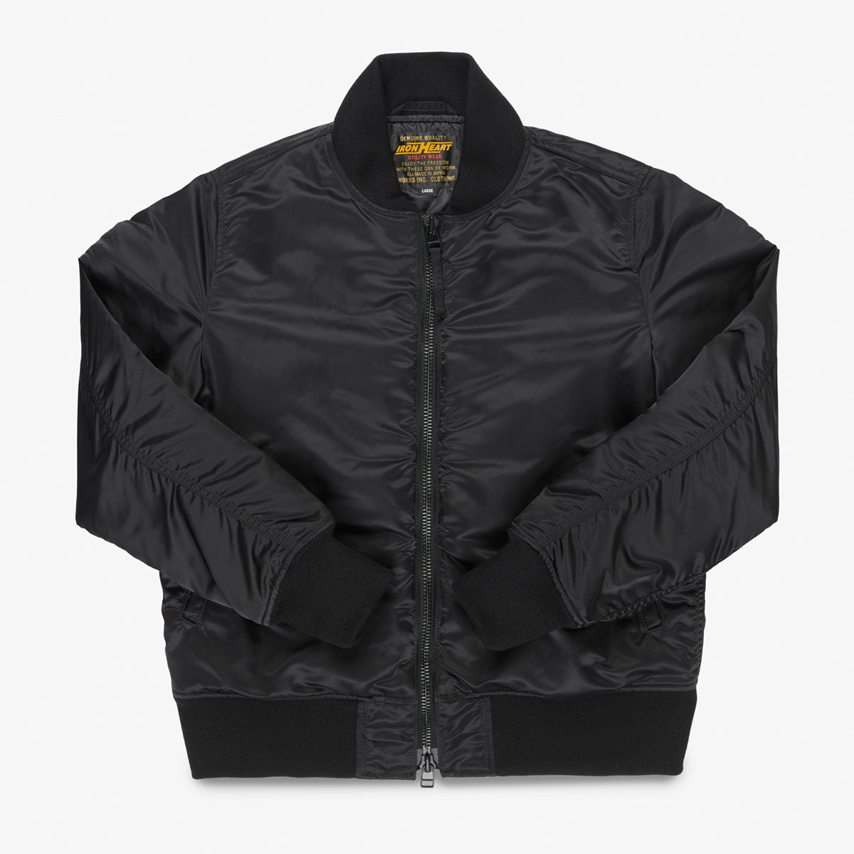 IHM-55-BLK - FW26 - Nylon Type L-2B Flight Jacket -Black