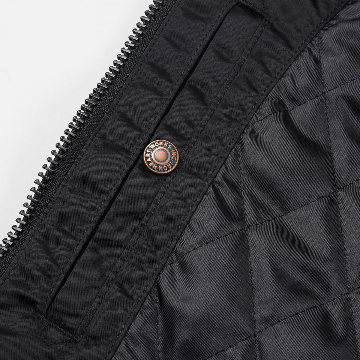 IHM-55-BLK - FW26 - Nylon Type L-2B Flight Jacket -Black