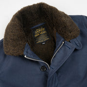 IHM-37-NAV - FW26 - Oiled Whipcord N1 Deck Jacket - Navy