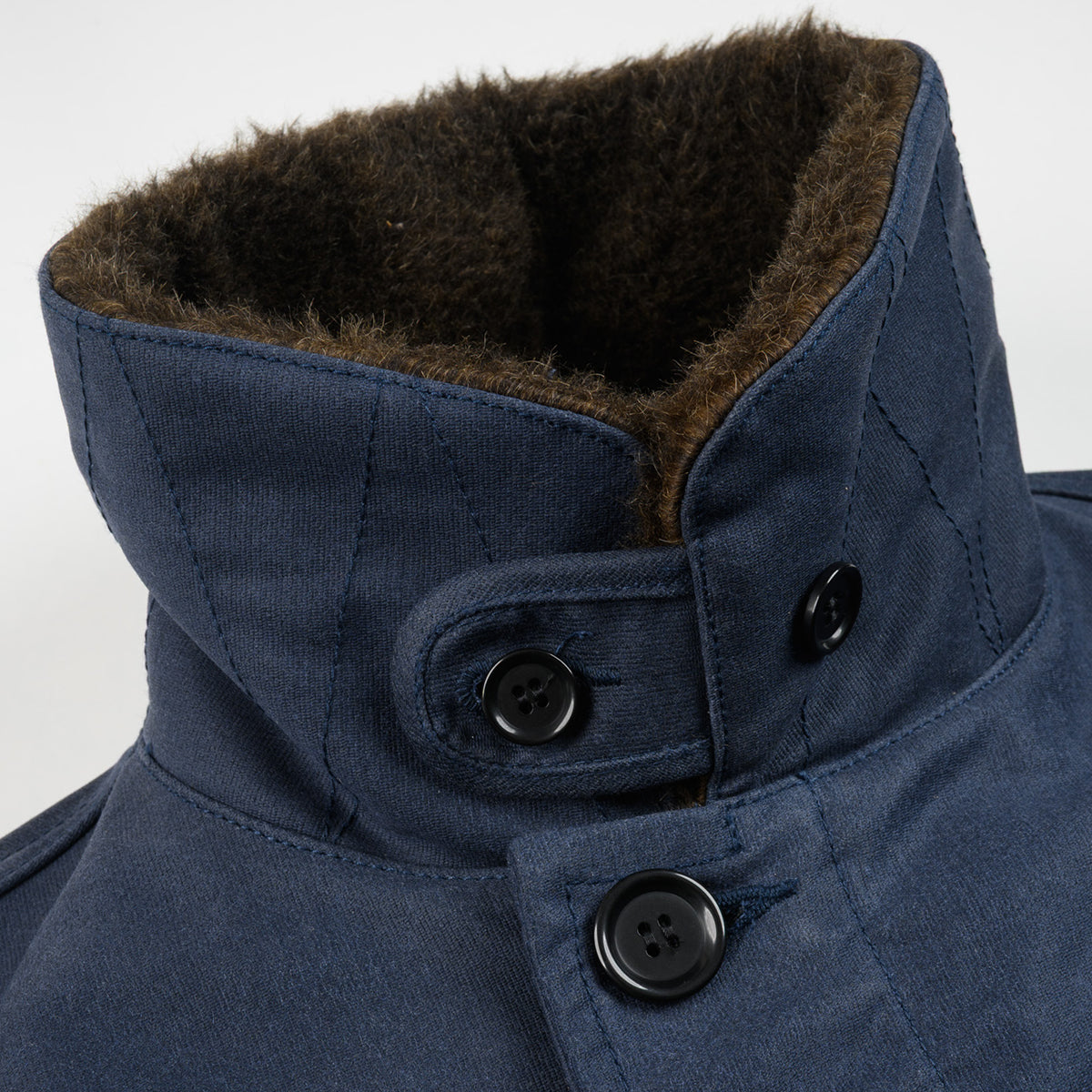 IHM-37-NAV - FW26 - Oiled Whipcord N1 Deck Jacket - Navy