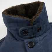 IHM-37-NAV - FW26 - Oiled Whipcord N1 Deck Jacket - Navy