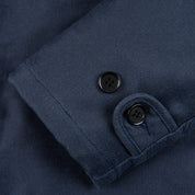 IHM-37-NAV - FW26 - Oiled Whipcord N1 Deck Jacket - Navy