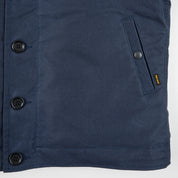 IHM-37-NAV - FW26 - Oiled Whipcord N1 Deck Jacket - Navy
