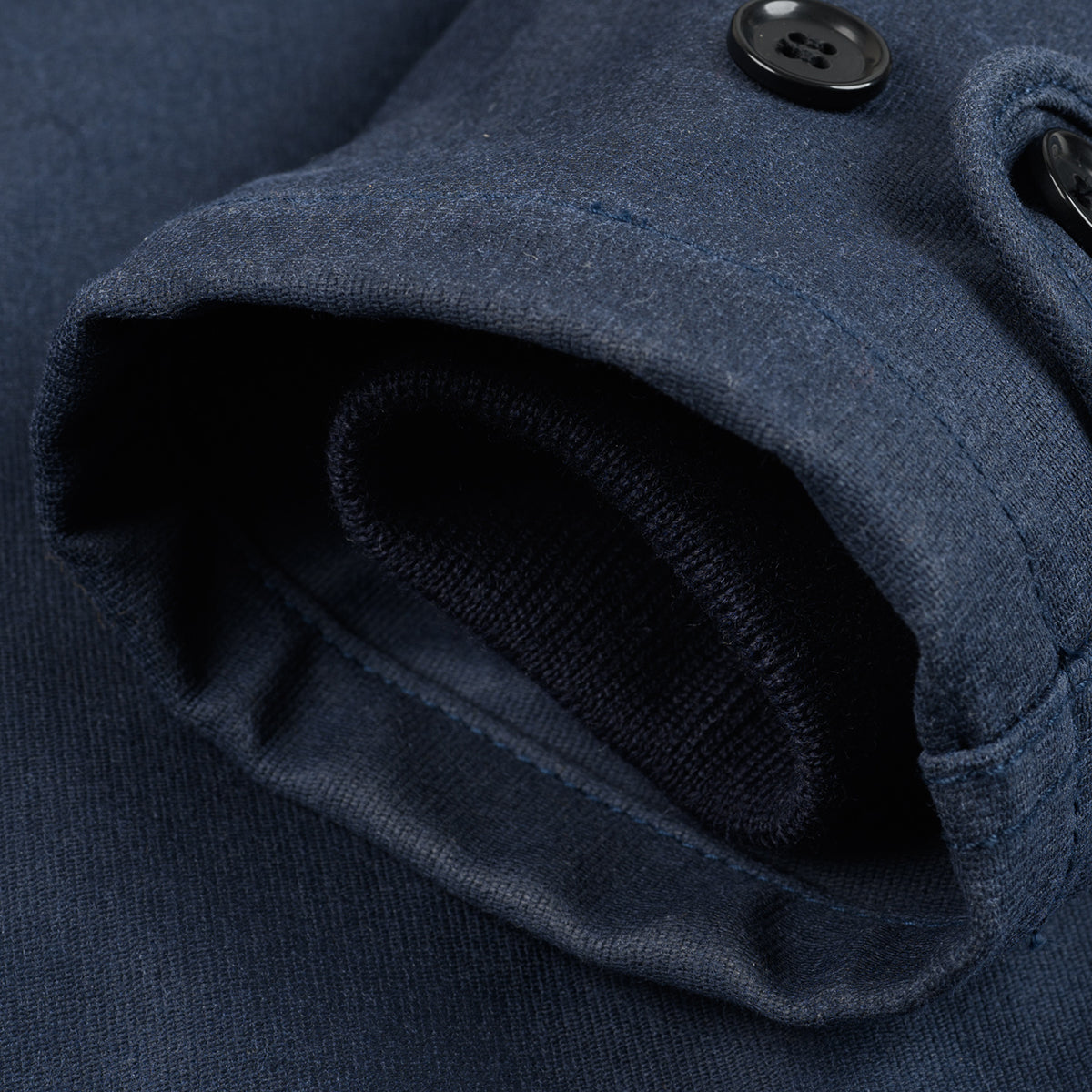 IHM-37-NAV - FW26 - Oiled Whipcord N1 Deck Jacket - Navy