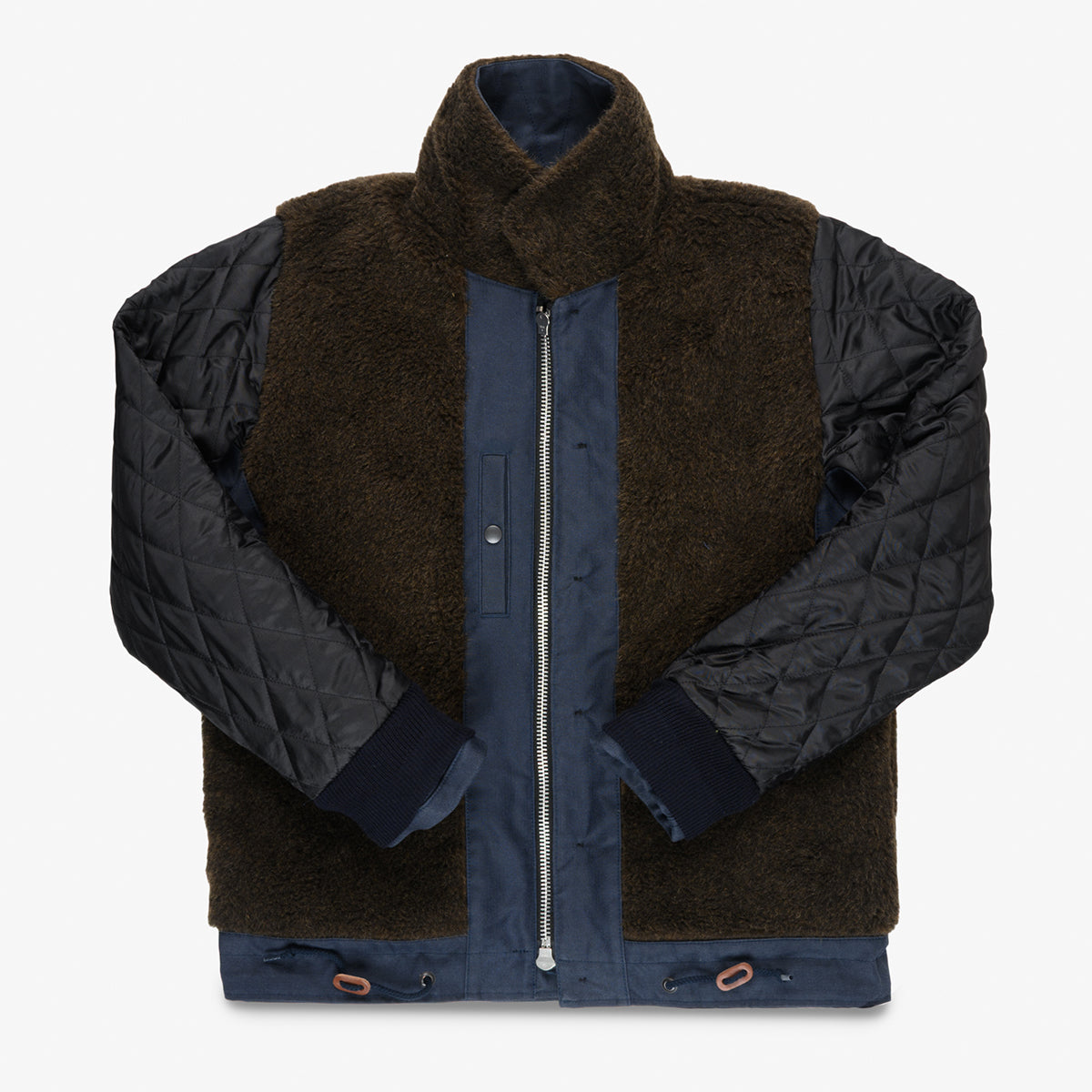 IHM-37-NAV - FW26 - Oiled Whipcord N1 Deck Jacket - Navy
