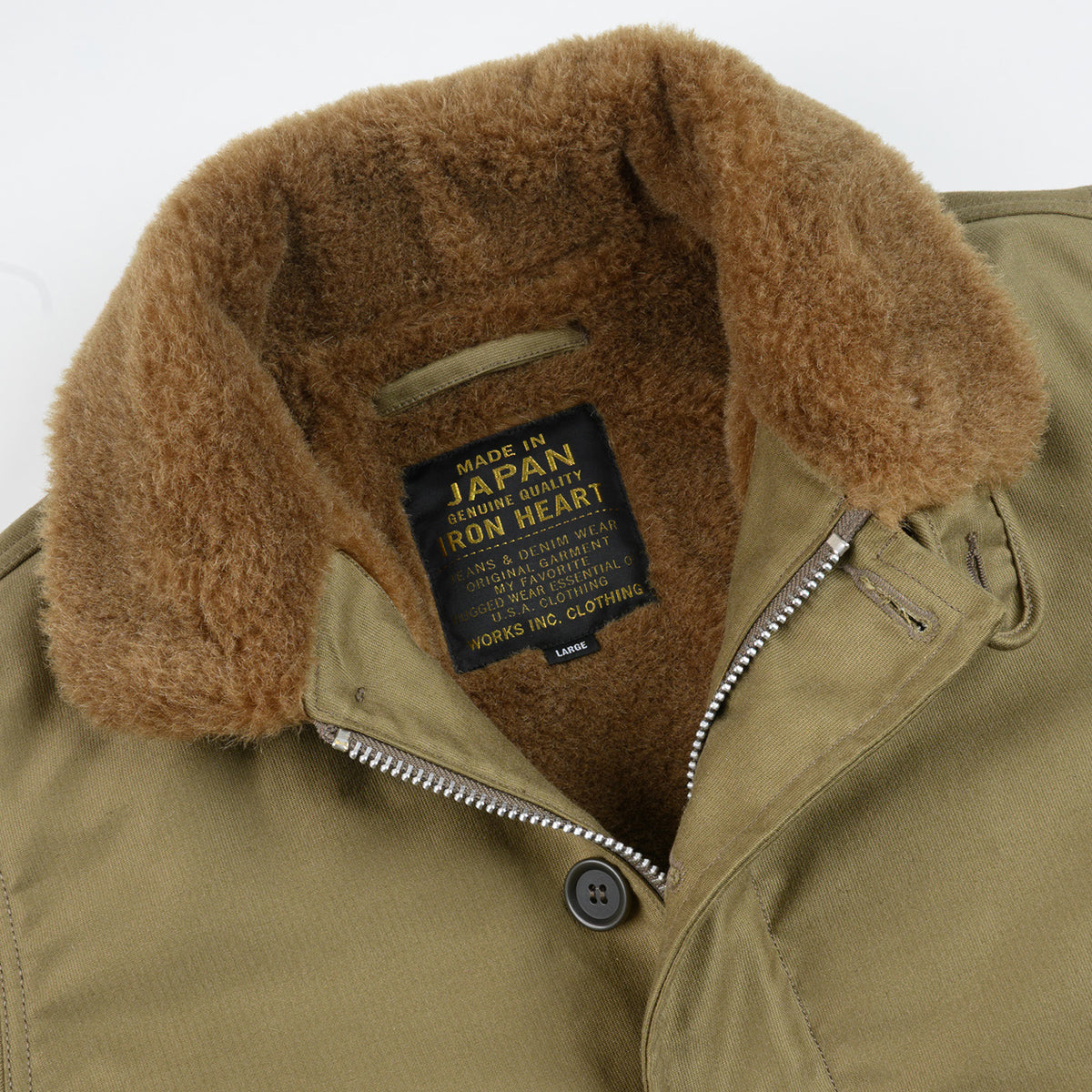 IHM-35-KHA - FW26 - Whipcord N1 Deck Jacket - Khaki