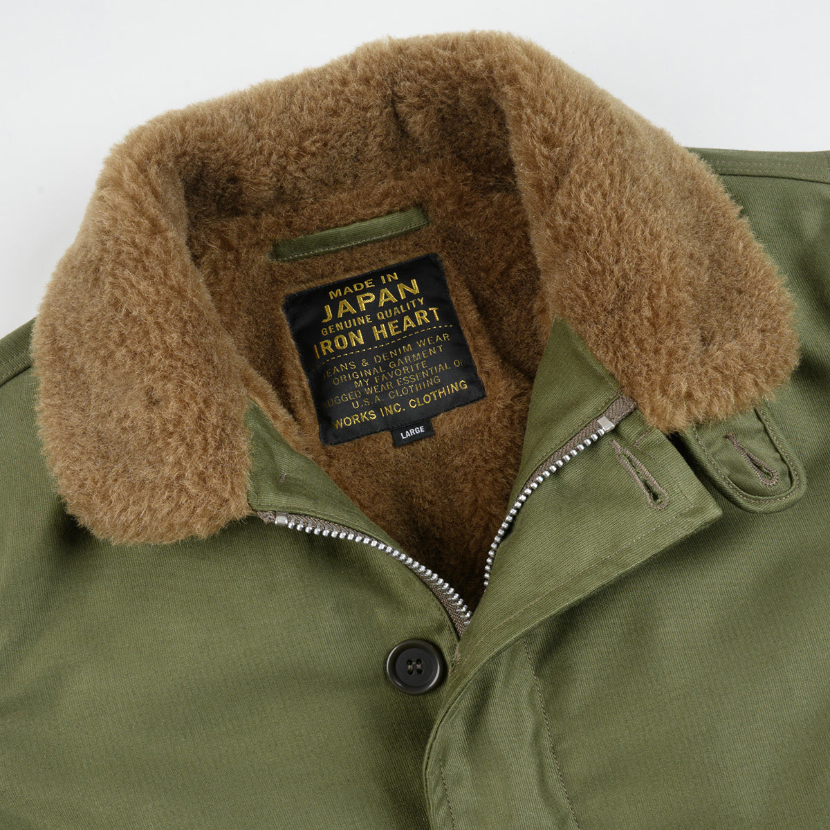 IHM-35-OLV - FW26 - Whipcord N1 Deck Jacket - Olive