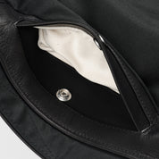 IHJ-172-BLK - FW26 - Waterproof Coated Leather Rider’s Jacket - Black