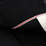 IHJ-86-BLK - 14oz Selvedge Denim Modified Type III Jacket - Black/Black