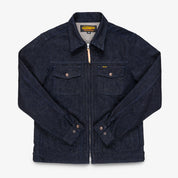 IHJ-122-IND - 14oz Broken Twill Selvedge Denim Work Jacket - Indigo