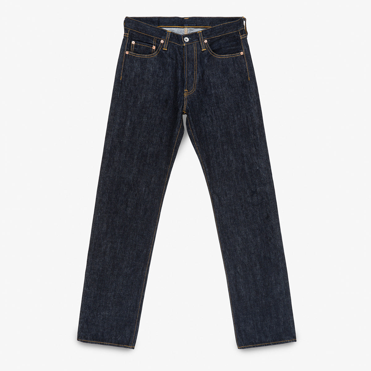 IH-684S-16-GER - Iron Heart Germany 16oz Vintage Selvedge Denim Relaxed Cut Jeans - Indigo