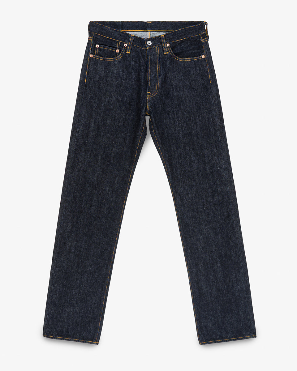 IH-684S-16-GER/2 - Iron Heart Germany 16oz Vintage Selvedge Denim Relaxed Cut Jeans - Indigo