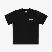 IHT-634-BLK - 7.5oz Printed Loopwheel Crew Neck T-Shirt - Black