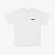 IHT-634-WHT - 7.5oz Printed Loopwheel Crew Neck T-Shirt - White