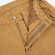 IH-748-BRN - 10oz Herringbone Wide Pants - Brown