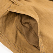 IH-748-BRN - 10oz Herringbone Wide Pants - Brown