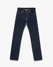 IH-666S-18 - 18oz Vintage Selvedge Denim Slim Straight Cut Jeans - Indigo