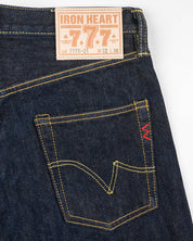 IH-777S-21 - 21oz Selvedge Denim Slim Tapered Jeans - Indigo