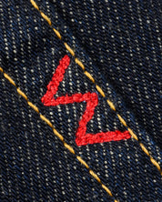 IH-777S-21 - 21oz Selvedge Denim Slim Tapered Jeans - Indigo