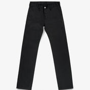 IH-717-BLK - 9oz Mercerised Selvedge Cotton Chinos - Black