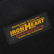 IHE-50-BLK - 21oz Denim Duffle Bag - Superblack