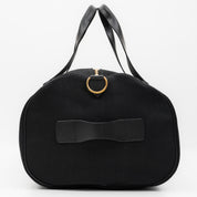 IHE-50-BLK - 21oz Denim Duffle Bag - Superblack