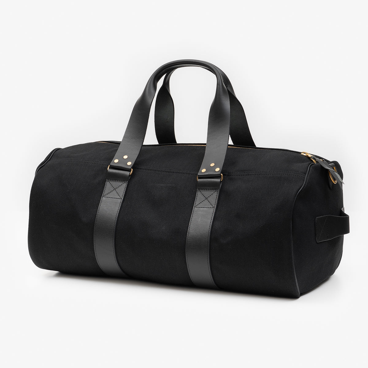 IHE-50-BLK - 21oz Denim Duffle Bag - Superblack