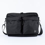 Porter-Yoshida & Co- FORCE SHOULDER BAG - Black