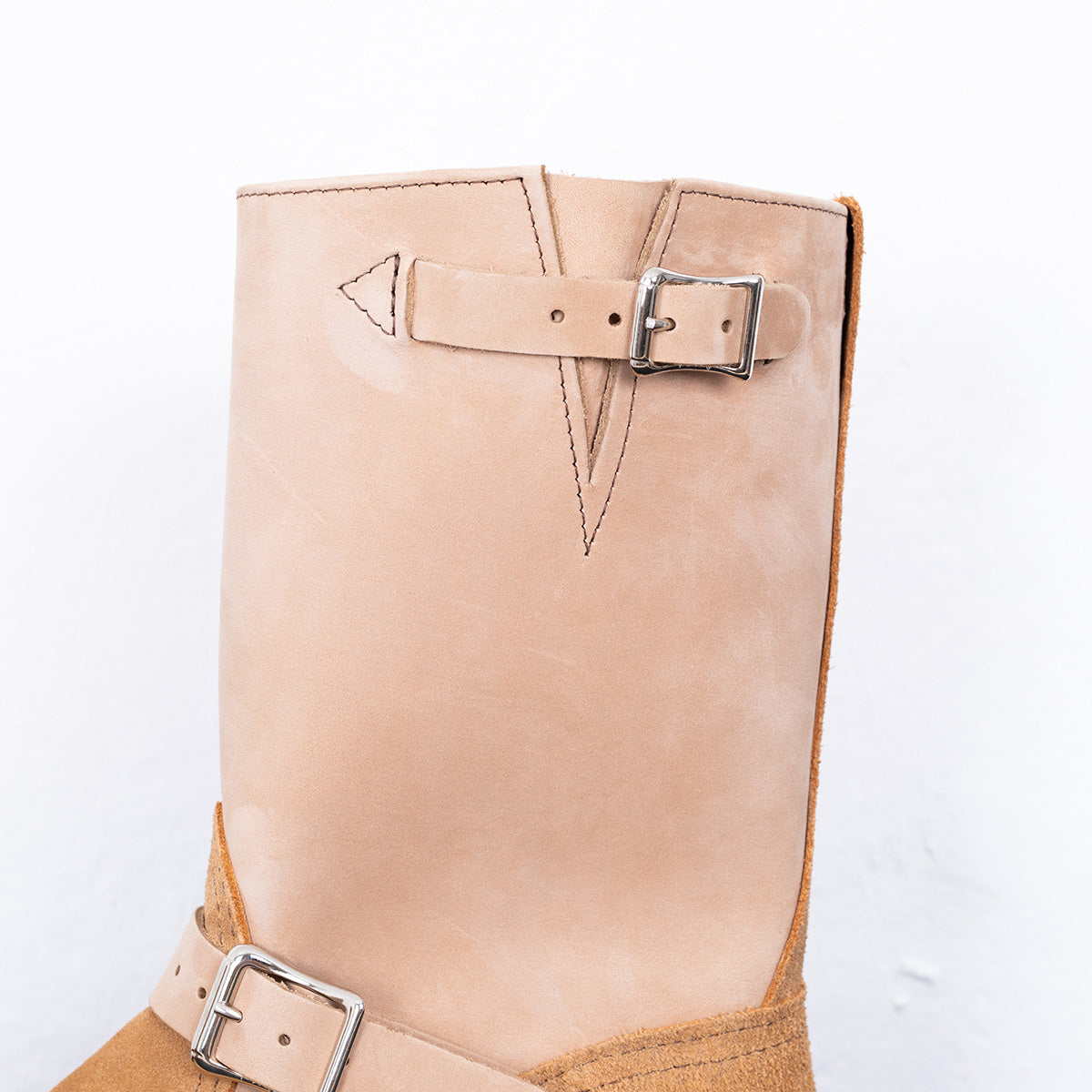 WE-77104014-NAT - Custom Boss Engineer Two-Tone Roughout - Natural