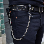 HTC-WALLET-CHAIN-BLK - Hollywood Trading Co. Arrow Wallet Chain - Black