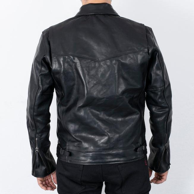 Image showing the SB-TG-MU/HO-BLK - Simmons Bilt "Tailgunner" Horsehide Jacket - Black which is a LEATHER JACKETS described by the following info JACKETS, LEATHER JACKETS, SIMMONS BILT, Tops and sold on the IRON HEART GERMANY online store