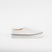 AS-041-WHT - ASAHI Cotton Deck Shoes - White