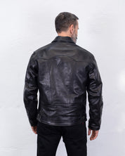 SB-30S-JH-BLK - Simmons Bilt x  IHG Vintage 30's Sports Jacket (size 42) - Japanese Horsehide