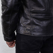 SB-30S-JH-BLK - Simmons Bilt x  IHG Vintage 30's Sports Jacket (size 42) - Japanese Horsehide