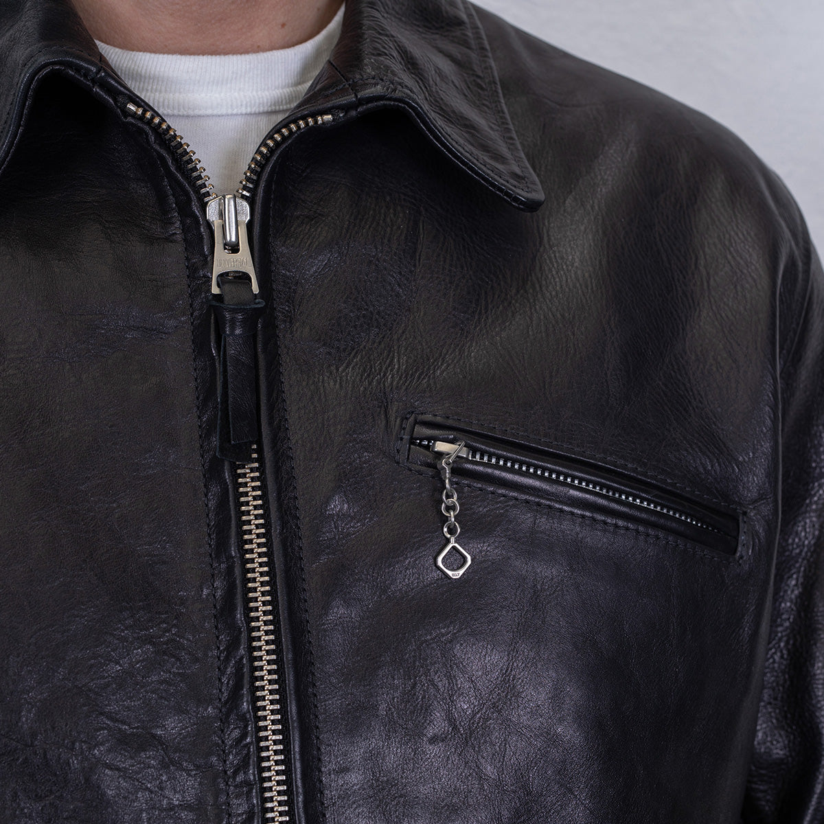 SB-30S-JH-BLK - Simmons Bilt x  IHG Vintage 30's Sports Jacket (size 42) - Japanese Horsehide