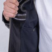 SB-30S-JH-BLK - Simmons Bilt x  IHG Vintage 30's Sports Jacket (size 42) - Japanese Horsehide
