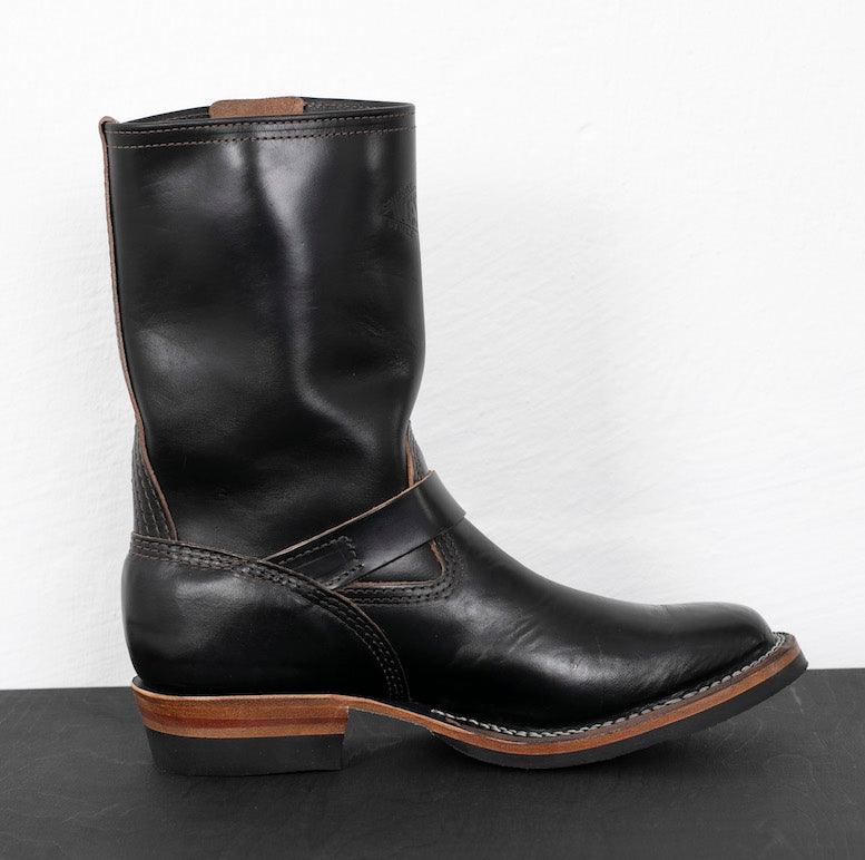 Image showing the WE-7600BKH-BLK- WESCO "Mister Lou" Engineer Horsehide - Black which is a Boots described by the following info Boots, Footwear, Wesco and sold on the IRON HEART GERMANY online store