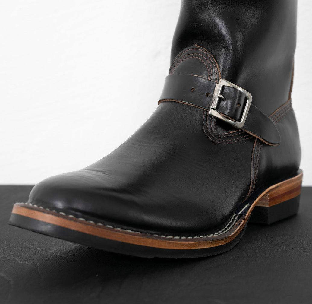 Image showing the WE-7600BKH-BLK- WESCO "Mister Lou" Engineer Horsehide - Black which is a Boots described by the following info Boots, Footwear, Wesco and sold on the IRON HEART GERMANY online store