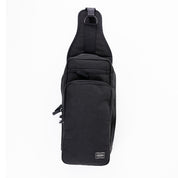 PO-HYB-SHOULDER-BAG-BLK - Porter-Yoshida & Co. HYBRID SLING SHOULDER BAG - Black