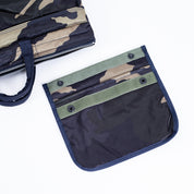 PO-COUNTER-HELMET-BAG-CAM - Porter-Yoshida & Co. COUNTER SHADE HELMET BAG - Woodland Khaki